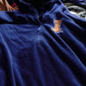 University of Illinois long sleeved quarter zip